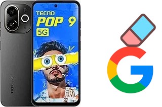 So löschen Sie ein Google-Konto auf Tecno Pop 9