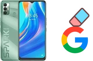 So löschen Sie ein Google-Konto auf Tecno Spark 7