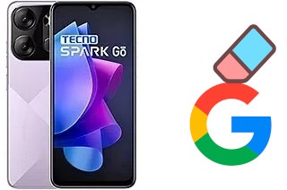 So löschen Sie ein Google-Konto auf Tecno Spark Go 2023