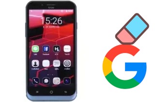 So löschen Sie ein Google-Konto auf True Smart 4G Max 5-0