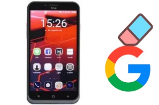 So löschen Sie ein Google-Konto auf True Smart 4G Max 5-5