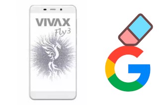 So löschen Sie ein Google-Konto auf Vivax Fly 3