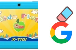 So löschen Sie ein Google-Konto auf X-TIGI KIDS Tab