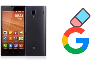 So löschen Sie ein Google-Konto auf Xiaomi Redmi 1S