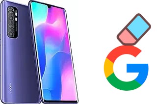 So löschen Sie ein Google-Konto auf Xiaomi Mi Note 10 Lite