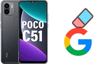 So löschen Sie ein Google-Konto auf Xiaomi Poco C51