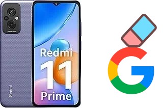 So löschen Sie ein Google-Konto auf Xiaomi Redmi 11 Prime