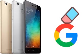 So löschen Sie ein Google-Konto auf Xiaomi Redmi 3s Prime