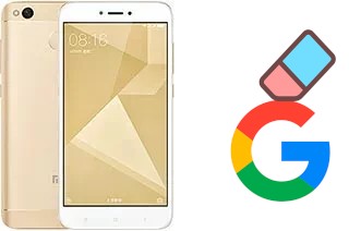 So löschen Sie ein Google-Konto auf Xiaomi Redmi 4 (4X)