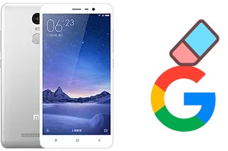 So löschen Sie ein Google-Konto auf Xiaomi Redmi Note 3 16GB