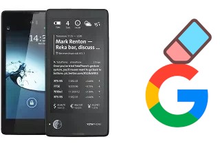 So löschen Sie ein Google-Konto auf Yota YotaPhone