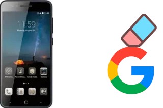 So löschen Sie ein Google-Konto auf ZTE Blade A612