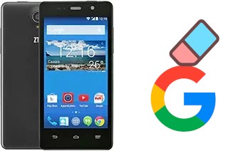 So löschen Sie ein Google-Konto auf ZTE Blade Apex 3