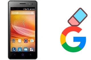 So löschen Sie ein Google-Konto auf ZTE Blade Q Pro