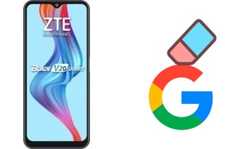 So löschen Sie ein Google-Konto auf ZTE Blade V20 Smart