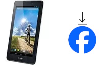 So installieren Sie Facebook auf einem Acer Iconia Tab 7 A1-713HD