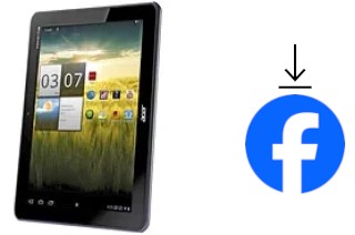 So installieren Sie Facebook auf einem Acer Iconia Tab A210