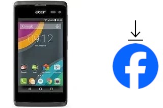 So installieren Sie Facebook auf einem Acer Liquid Z220