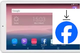 So installieren Sie Facebook auf einem Alcatel OneTouch Pixi 3 (10)