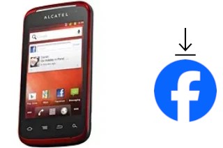 So installieren Sie Facebook auf einem alcatel OT-983