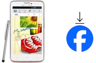 So installieren Sie Facebook auf einem alcatel One Touch Scribe Easy