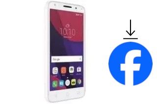 So installieren Sie Facebook auf einem Alcatel Pixi 4 (5) 4G