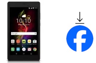 So installieren Sie Facebook auf einem Alcatel Pixi 4 (7) 4G