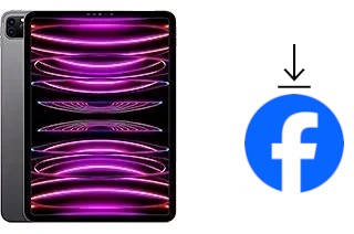 So installieren Sie Facebook auf einem Apple iPad Pro 11 (2022)