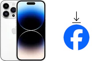 So installieren Sie Facebook auf einem Apple iPhone 14 Pro