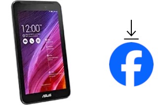 So installieren Sie Facebook auf einem Asus Fonepad 7 (2014)