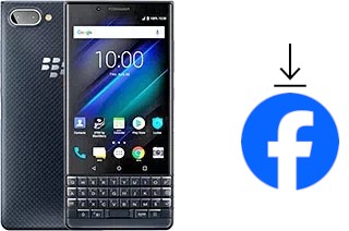 So installieren Sie Facebook auf einem BlackBerry KEY2 LE