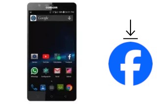 So installieren Sie Facebook auf einem Coradir CS500 Plus