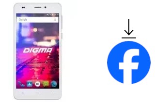 So installieren Sie Facebook auf einem Digma Citi Z560 4G