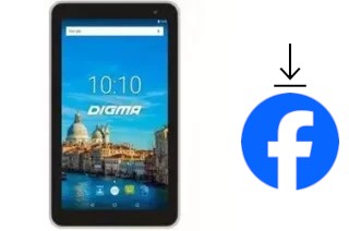 So installieren Sie Facebook auf einem Digma Optima 7017N 3G