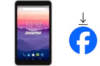 So installieren Sie Facebook auf einem Digma Optima 7018N 4G