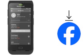 So installieren Sie Facebook auf einem Honeywell CT40
