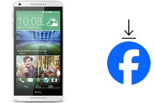 So installieren Sie Facebook auf einem HTC Desire 816G dual sim