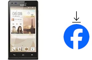 So installieren Sie Facebook auf einem Huawei Ascend P7 mini