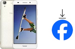 So installieren Sie Facebook auf einem Huawei Honor Holly 3