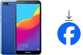 So installieren Sie Facebook auf einem Huawei Honor 7s