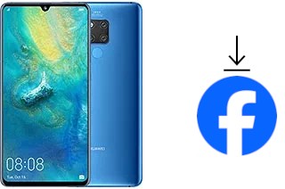 So installieren Sie Facebook auf einem Huawei Mate 20 X