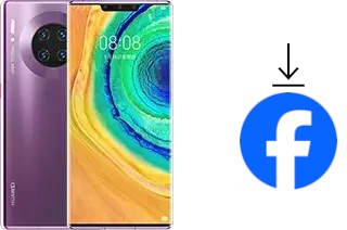 So installieren Sie Facebook auf einem Huawei Mate 30 Pro