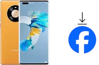 So installieren Sie Facebook auf einem Huawei Mate 40 Pro