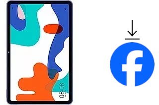 So installieren Sie Facebook auf einem Huawei MatePad 10.4 (2022)