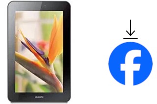 So installieren Sie Facebook auf einem Huawei MediaPad 7 Youth2