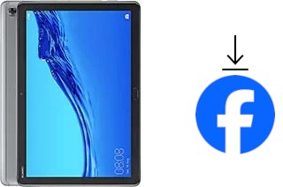 So installieren Sie Facebook auf einem Huawei MediaPad M5 lite