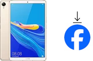 So installieren Sie Facebook auf einem Huawei MediaPad M6 8.4