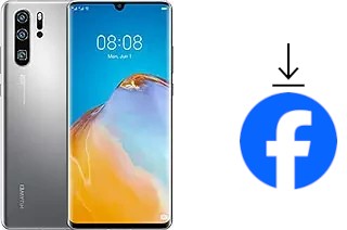 So installieren Sie Facebook auf einem Huawei P30 Pro New Edition