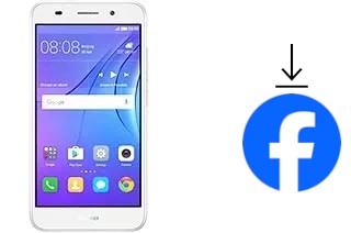 So installieren Sie Facebook auf einem Huawei Y3 (2017)