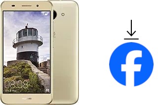 So installieren Sie Facebook auf einem Huawei Y3 (2018)